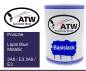 Preview: Porsche, Lapis Blue Metallic, 3A8 / E3 3A9 / E3: 500ml Lackdose, von ATW Autoteile West.